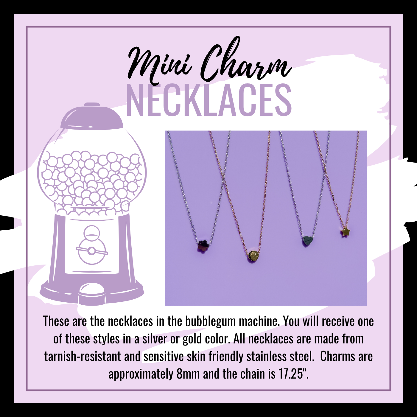 Mystery Gumball Necklace