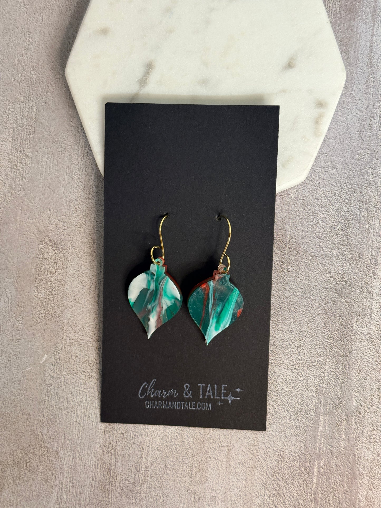 Acrylic Earrings - Mary Rigg Neighborhood Center