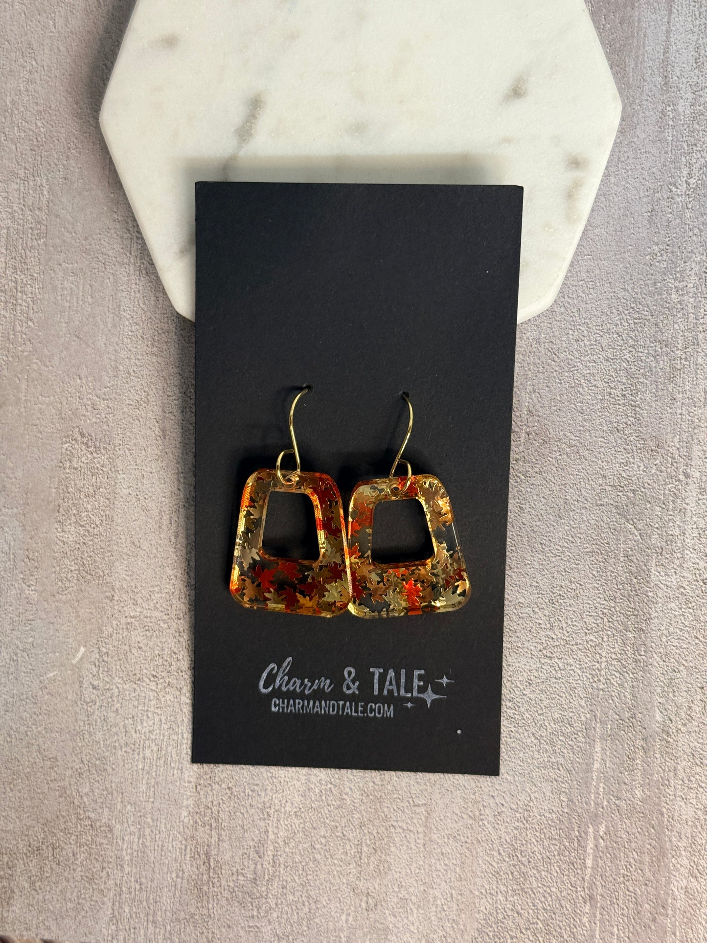 Acrylic Earrings - Mary Rigg Neighborhood Center