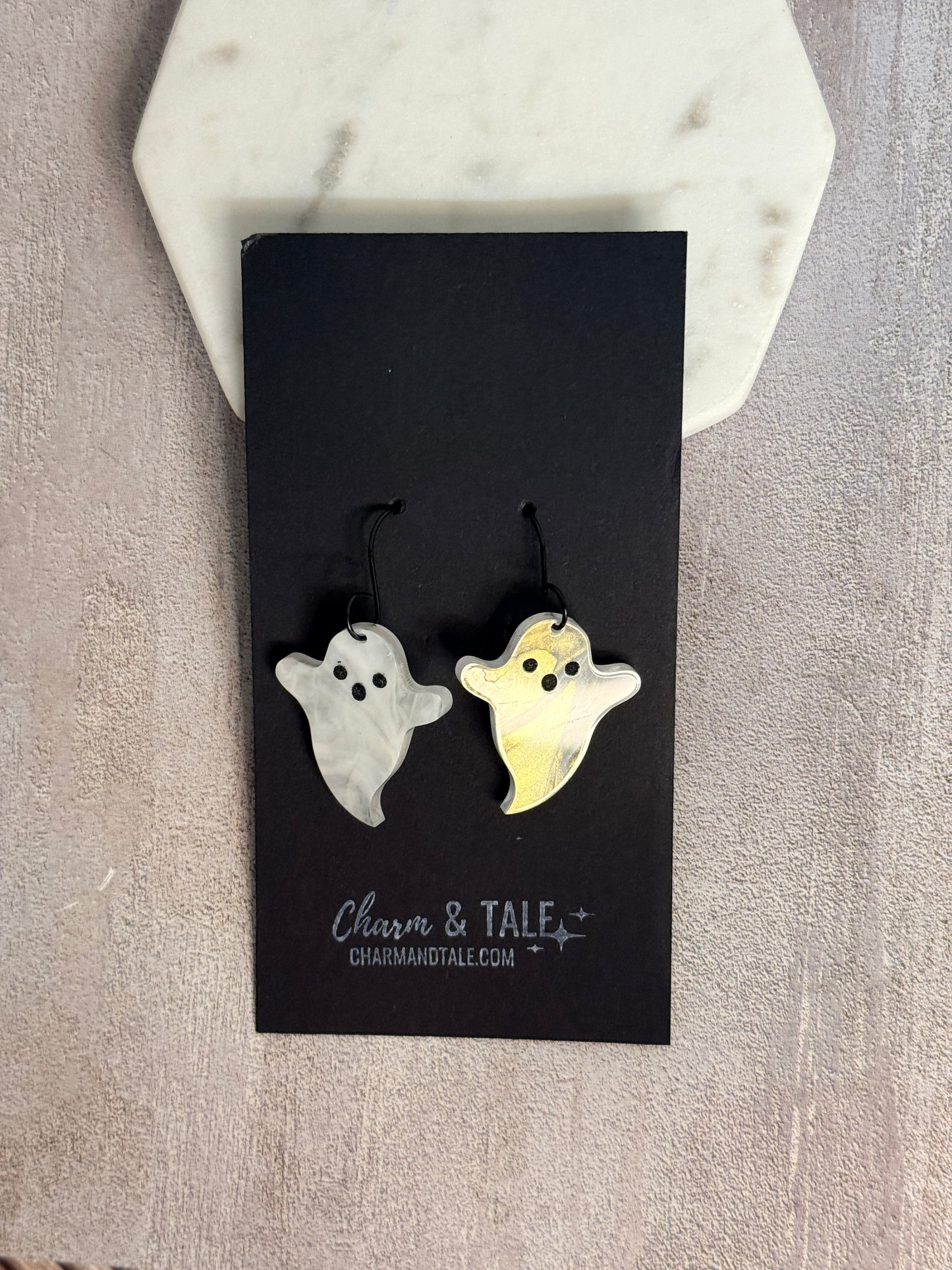 Acrylic Earrings - Mary Rigg Neighborhood Center