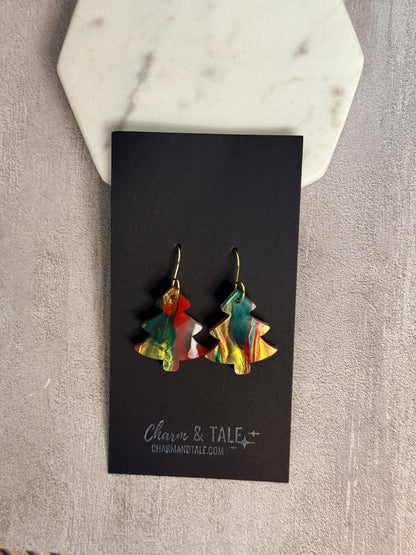 Acrylic Earrings - Mary Rigg Neighborhood Center