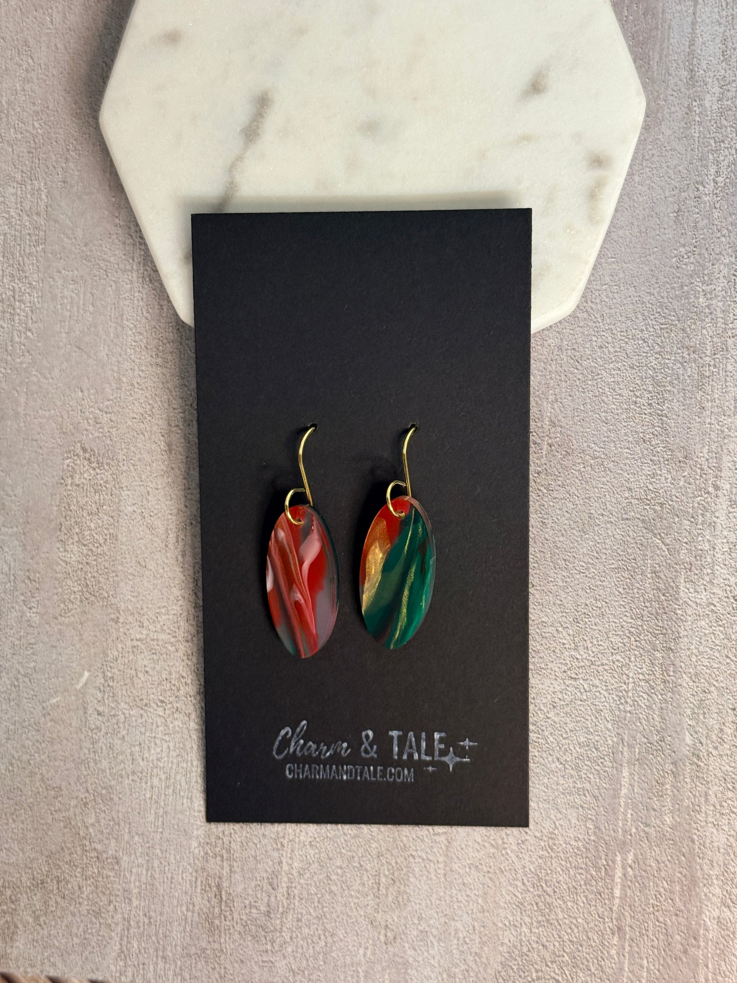 Acrylic Earrings - Mary Rigg Neighborhood Center