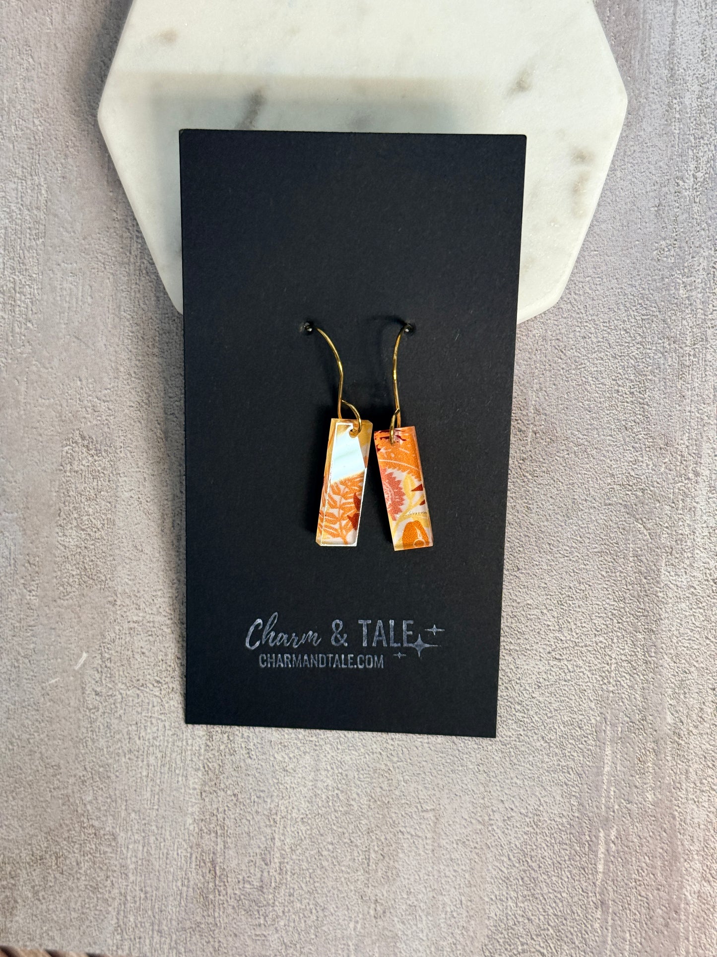 Acrylic Earrings - Mary Rigg Neighborhood Center