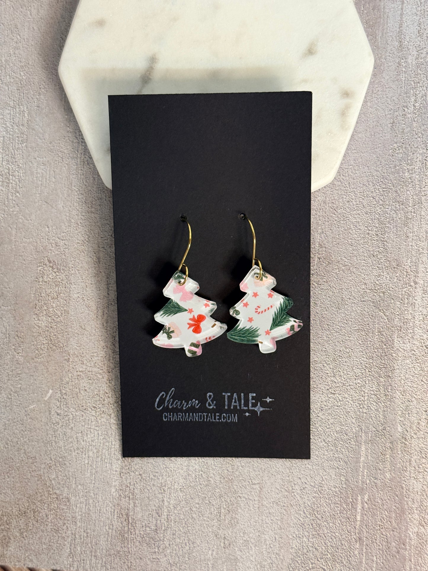 Acrylic Earrings - Mary Rigg Neighborhood Center