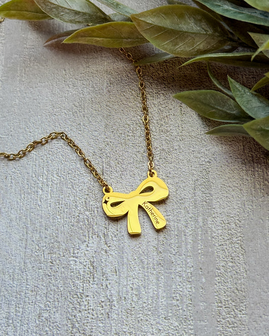 Bow Necklace