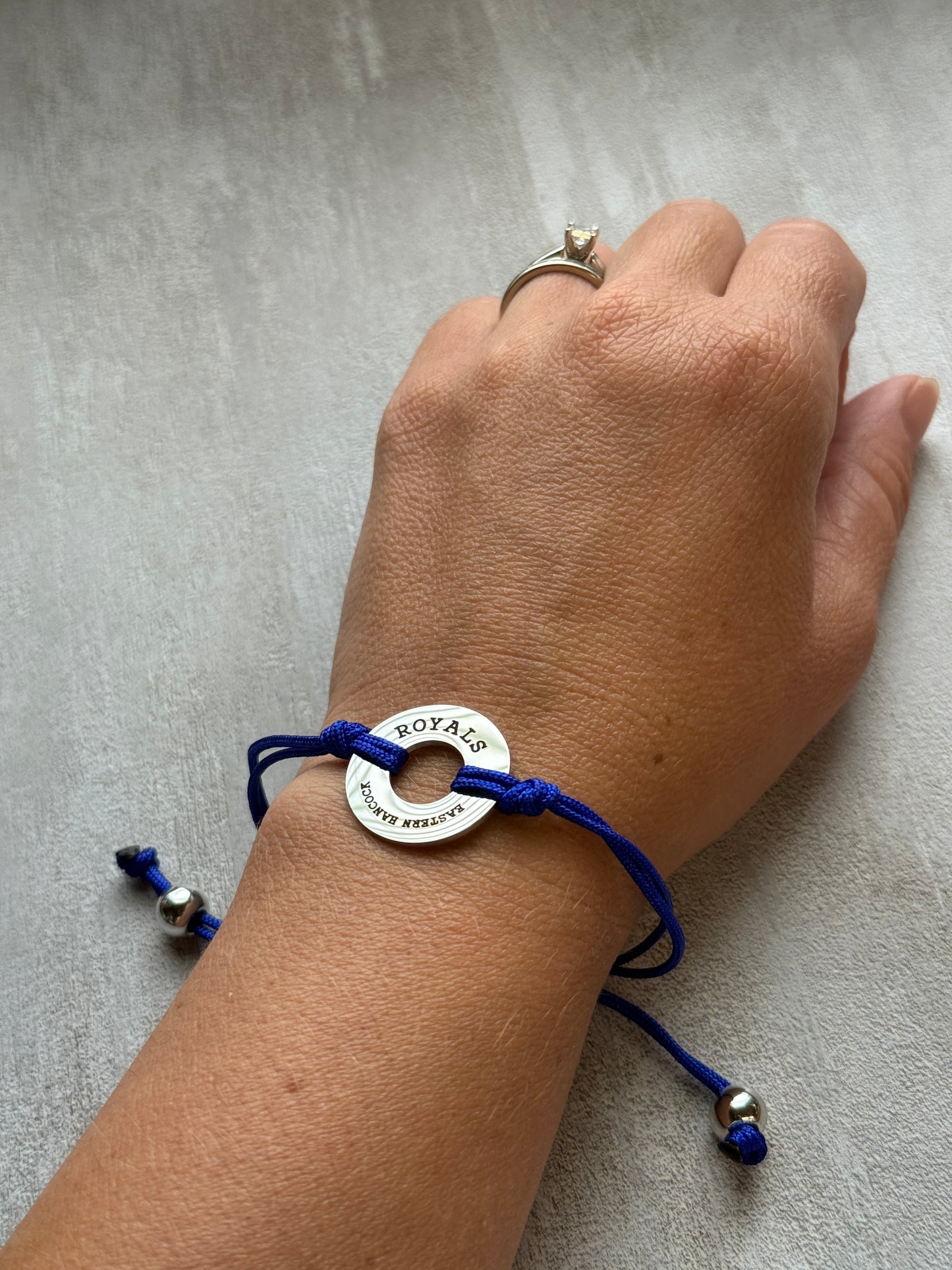 School Spirit Custom Washer Friendship Bracelet