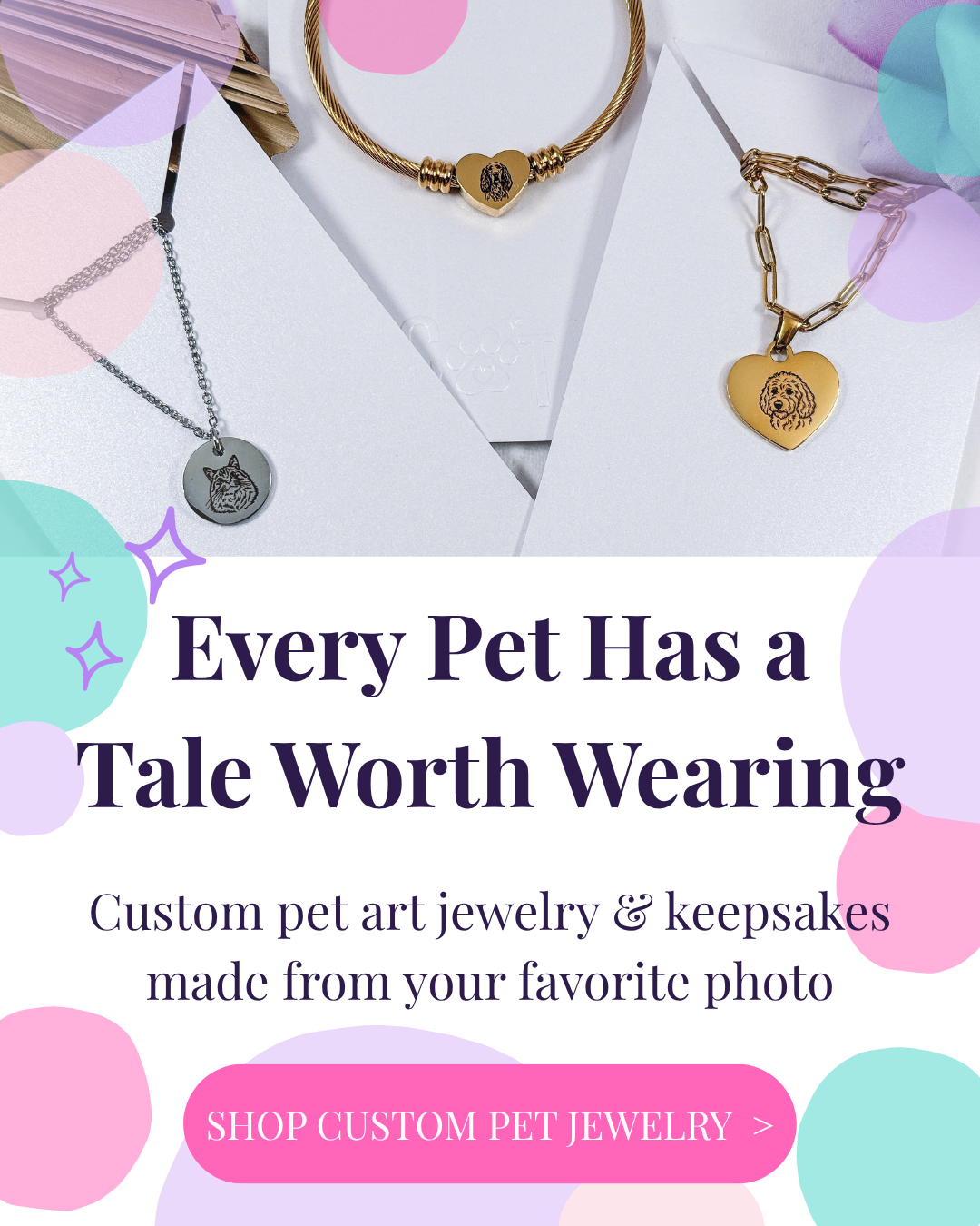 Every Pet Has a Tale Worth Wearing Mobile Header