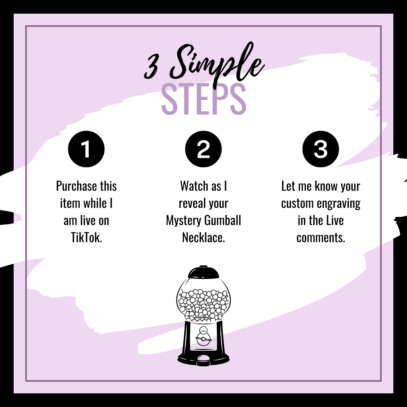 Mystery Gumball Necklace