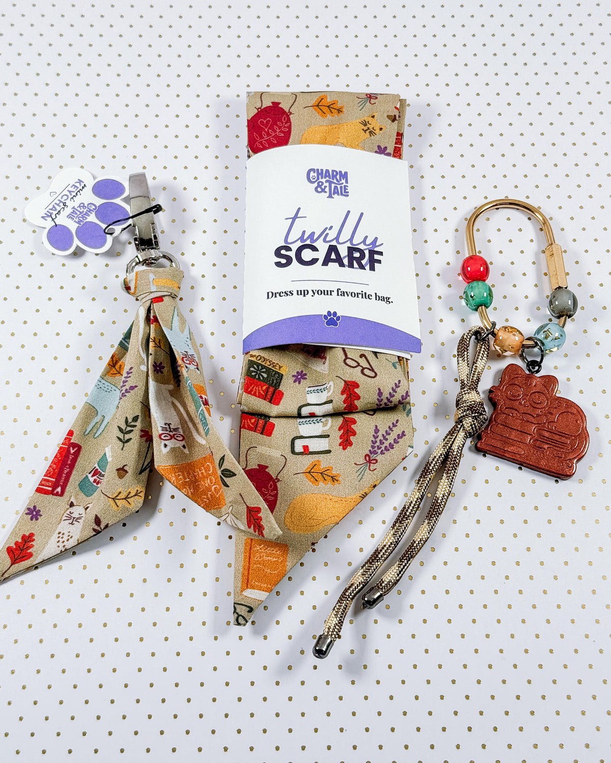 Bookish Cats Accessory Collection